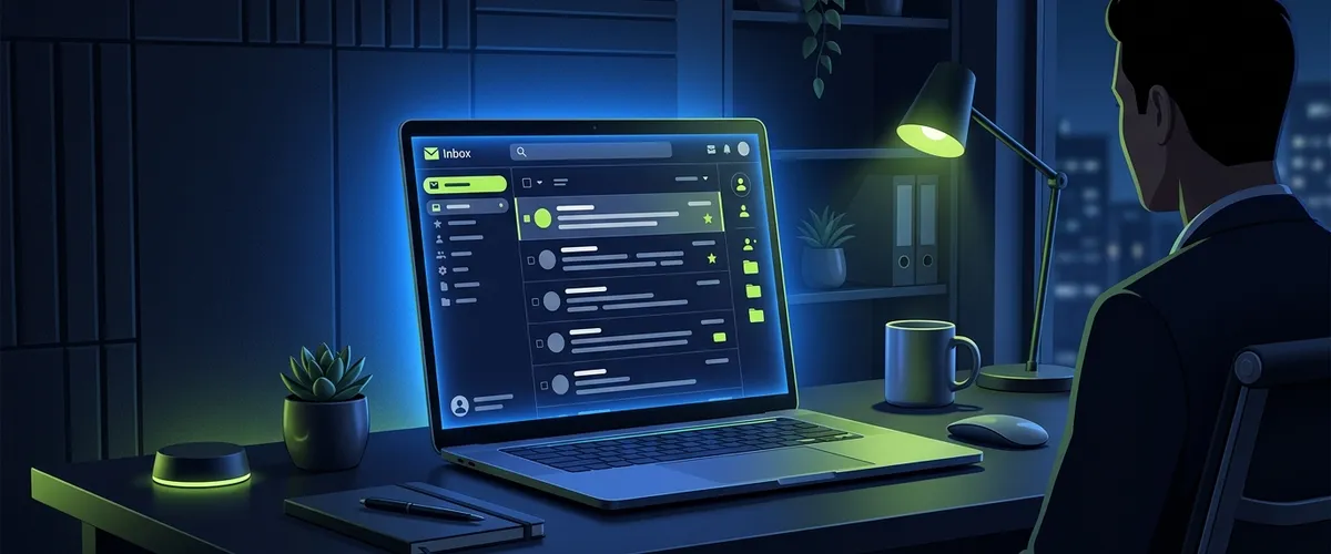 Interface outil cold email B2B montrant des statistiques de campagne