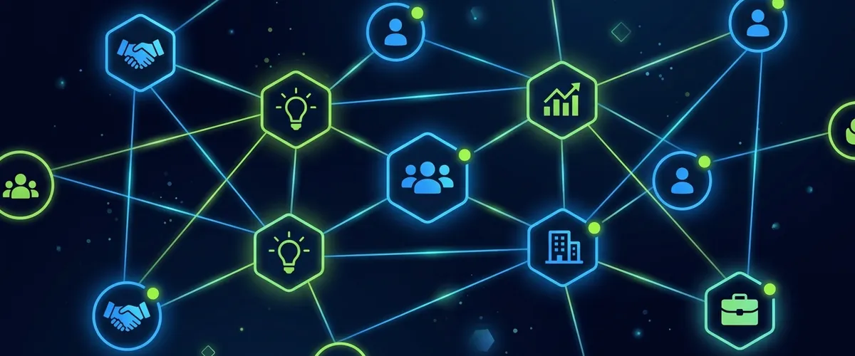 Interface de messagerie montrant une prospection LinkedIn B2B ciblée et performante
